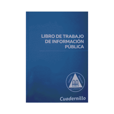 Libro de Trabajo de Información Pública