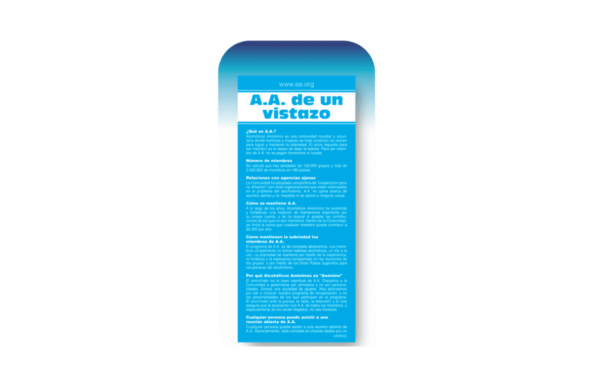 A.A. de un vistazo