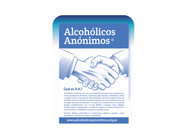 Tríptico - Qué es A.A.